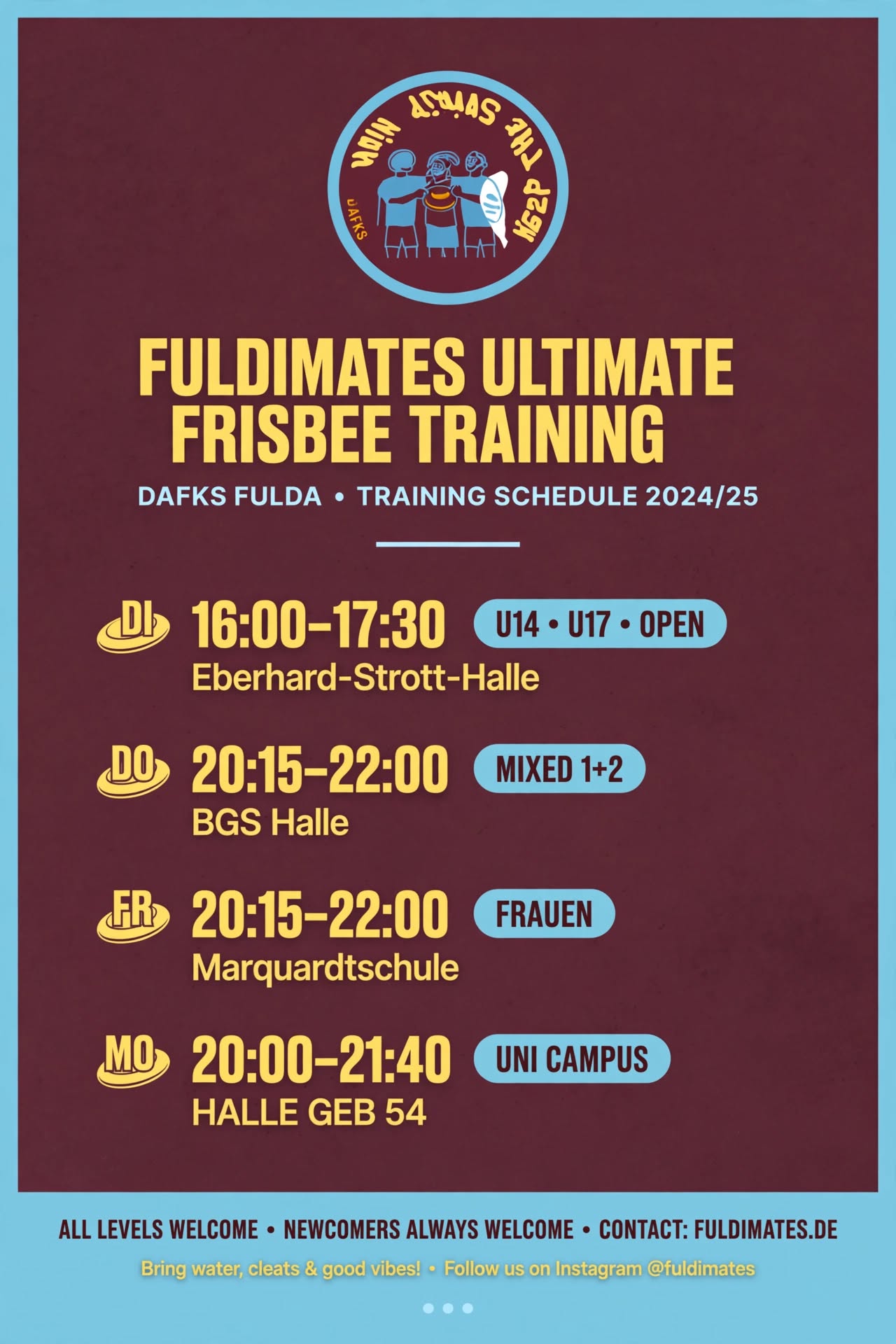 Ultimate Frisbee Hochschulsport